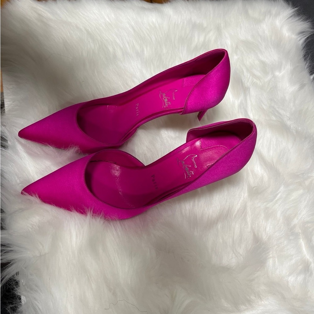 Christian Louboutin Fuchsia Heels - Picture 3 of 11